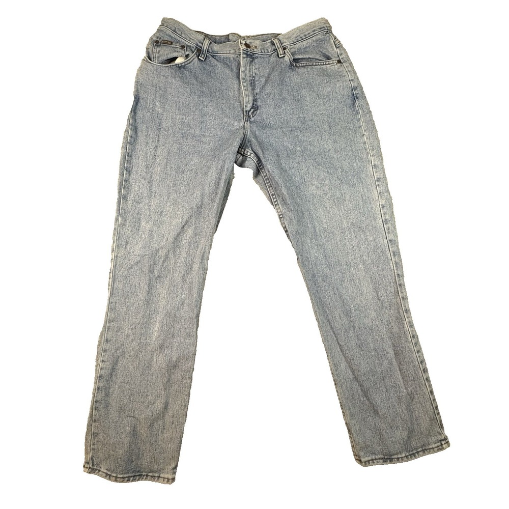 Riders by Lee Women's 16M Light Wash Straight Leg Jeans Cotton SEE DESCRIPTION‎